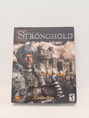 Stronghold Castle Sim PC Game CD Rom Windows 95/98/ME/2000 Firefly Studios